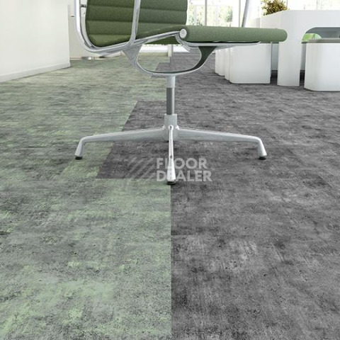Forbo Flotex Concrete planks 139014 Lichen фото 2 | FLOORDEALER